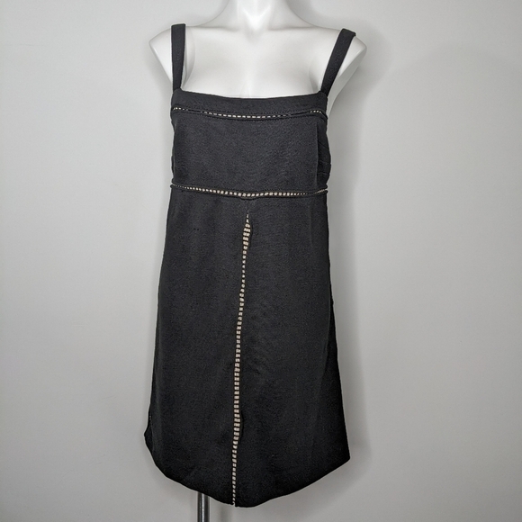 M Missoni black tan wool blend knit dress 10 - Picture 1 of 10